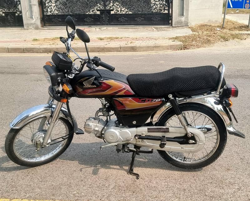HONDA | CD 70 | BLACK 2026 (APL4) 0