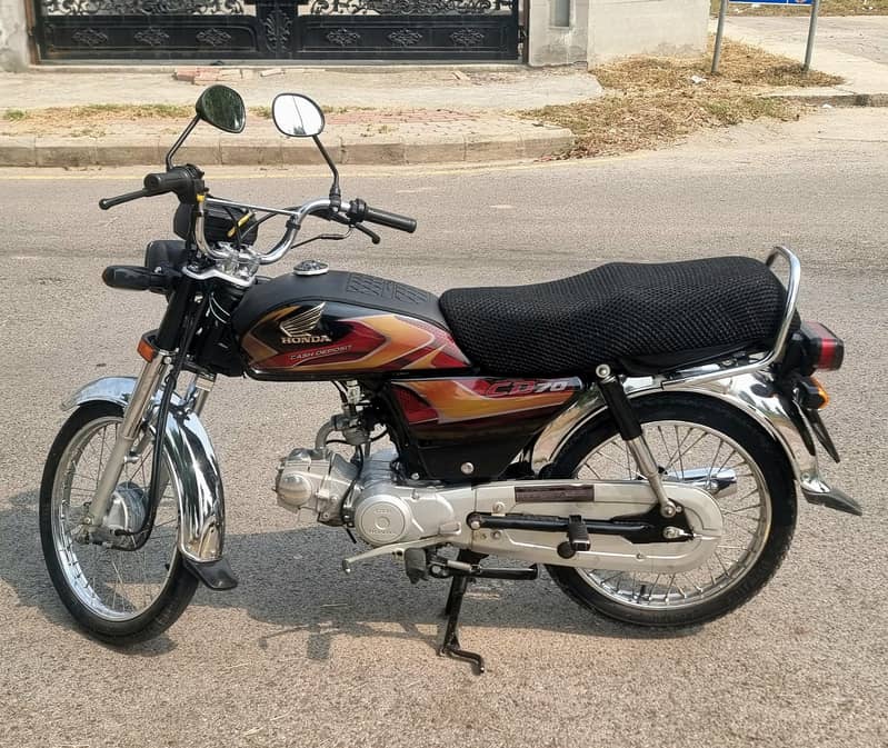 HONDA | CD 70 | BLACK 2026 (APL4) 7