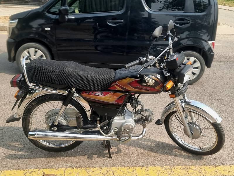 HONDA | CD 70 | BLACK 2026 (APL4) 12