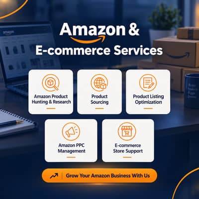 Amazon FBA, Meta Ads, Website, SEO & Video Editing Services