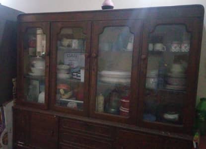 Cupboard for kitchen and crockery