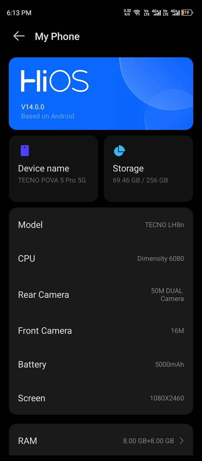 Tecno Pova 5 Pro 9