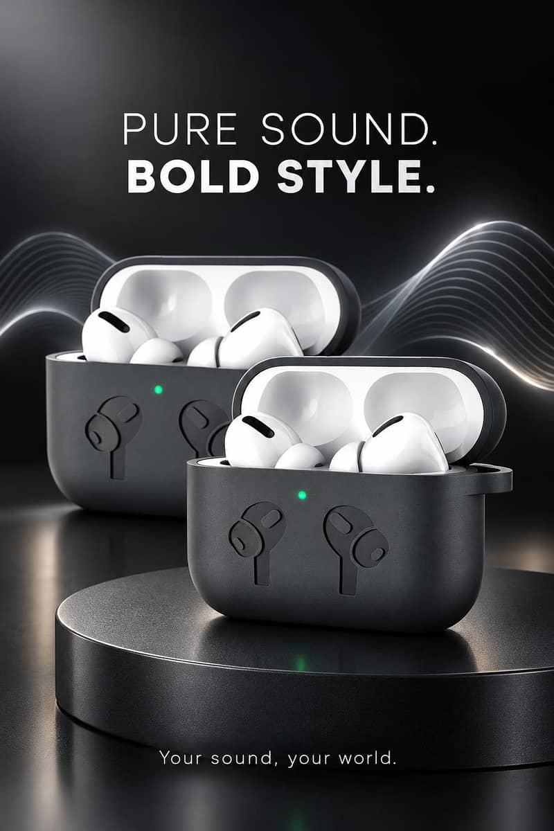 Premium wireless Bluetooth earbuds 0