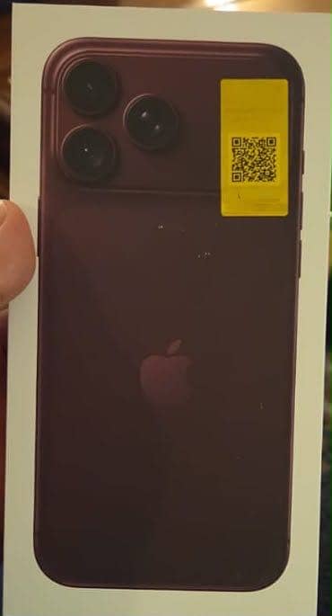 Apple iPhone 18 Pro Max BURGUNDY