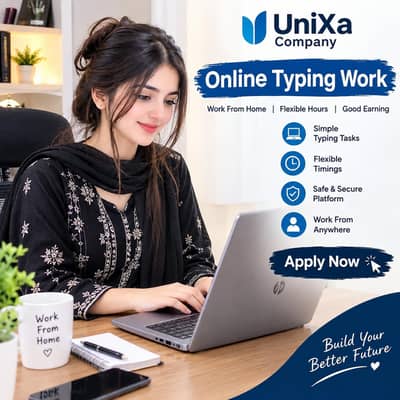 marketing and typing work