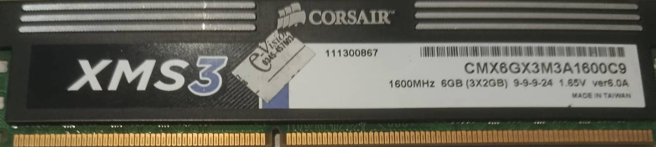 Corsair XMS3  high performance DDR3 Desktop RAM