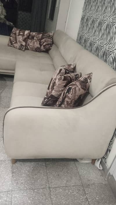 Beautiful sofa is available