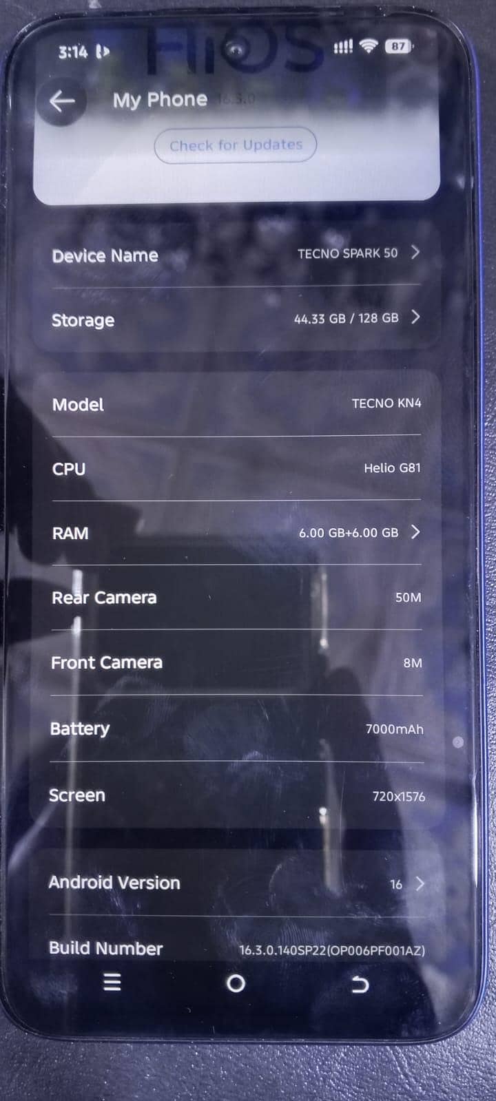 Tecno Spark 50 1