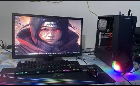 Gaming Pc-Complete Setup with Rgb Lights