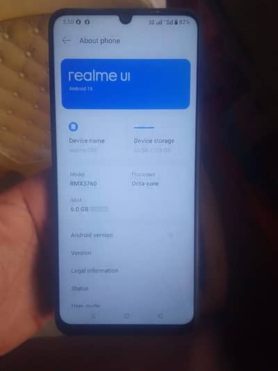 Realme C53 6/128 red add first o3/1325611/88