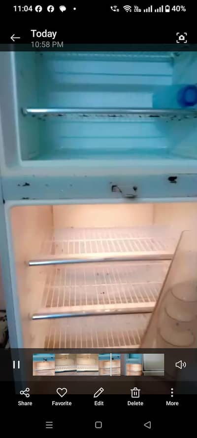 on fridge