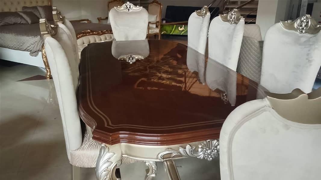 dining table with 8 chairs 2