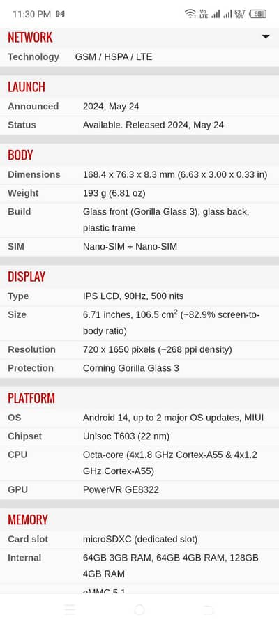 Xiaomi Redmi A3x