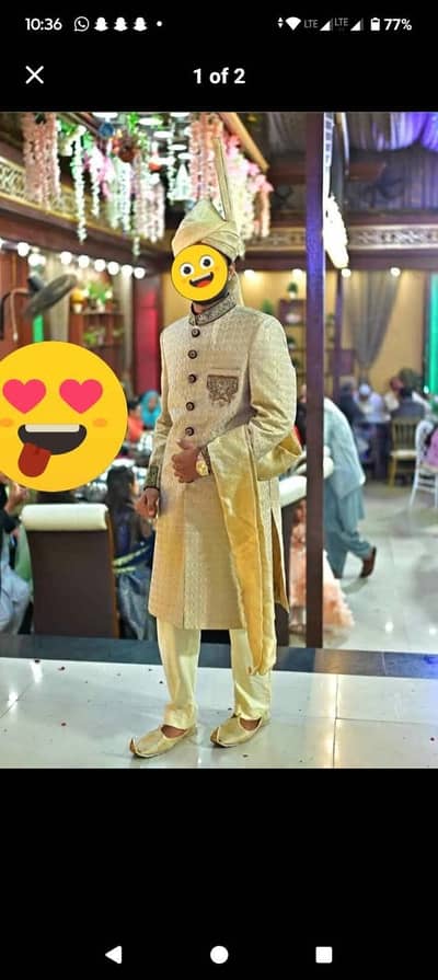 Groom wedding dress