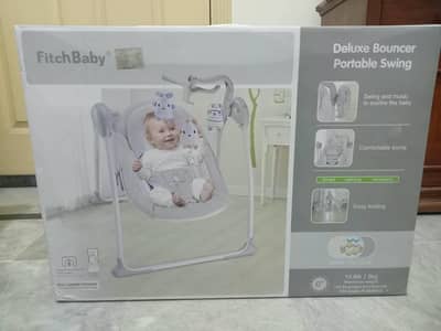 fitch baby deluxe bouncer and swing.