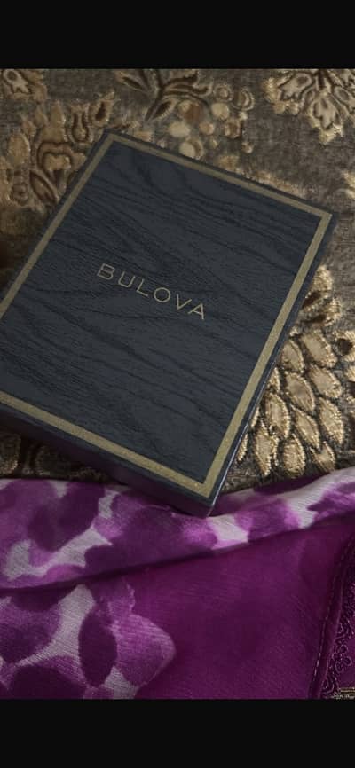 Brand New Men’s Bulova Watch – With Original Box American brand