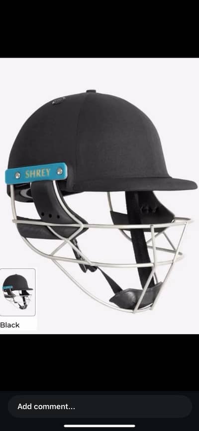 Original Shrey Cricket Helmet for Sale