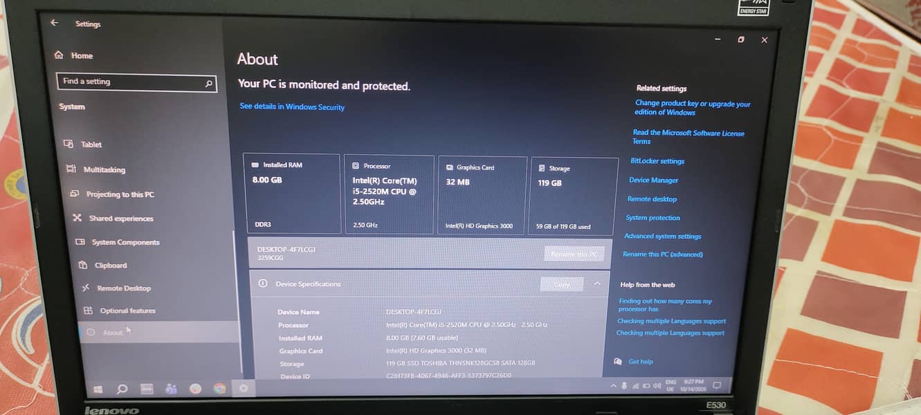 lenovo E530 5