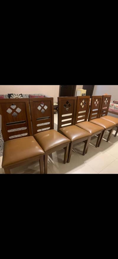 wooden chairs