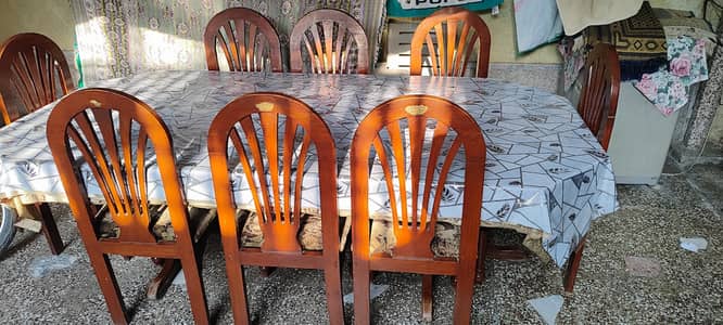 Dining Table with 10chairs set