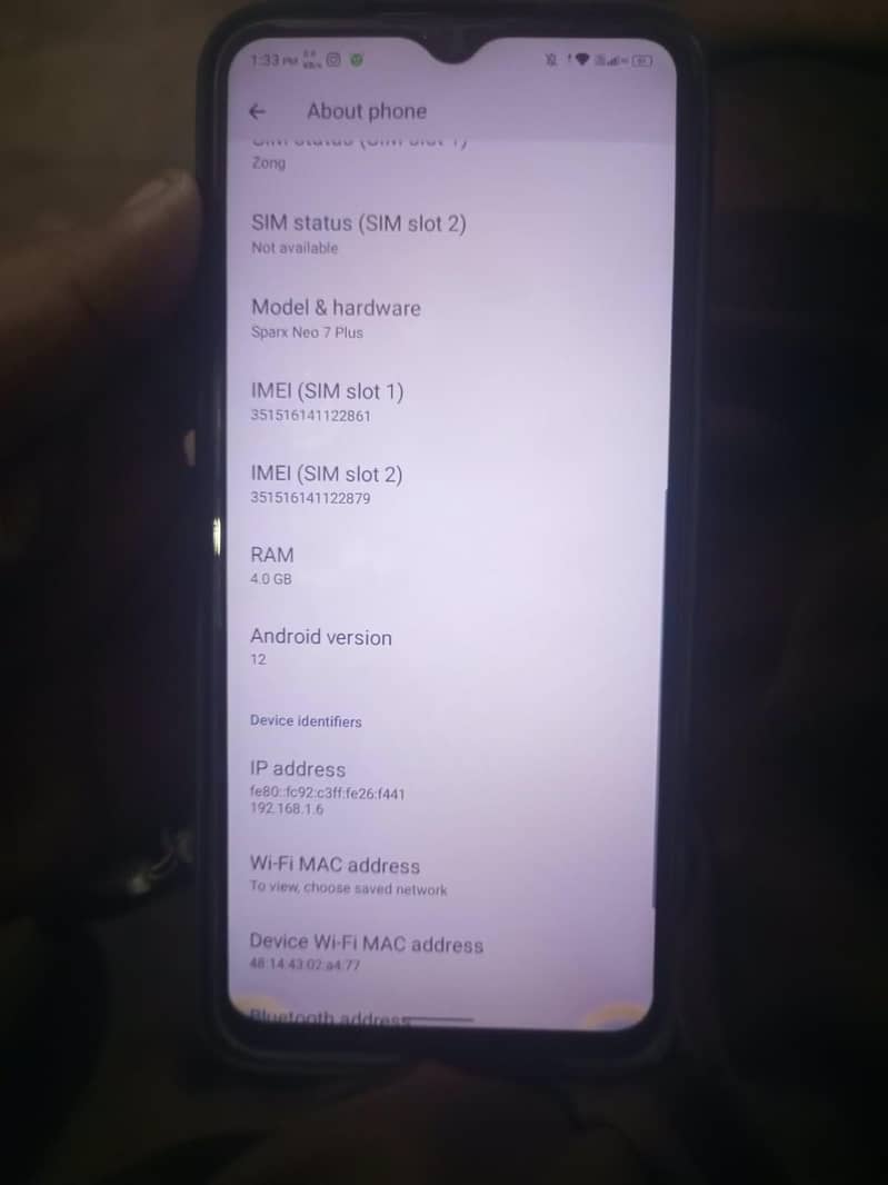 Sparx Neo 7 plus 4