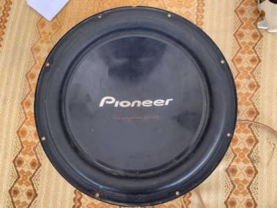 Pioneer sub woofer single coil