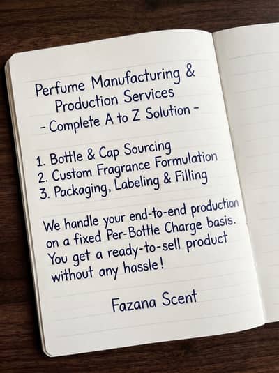 Start Your Perfume Brand Today | A to Z Perfume Production Services