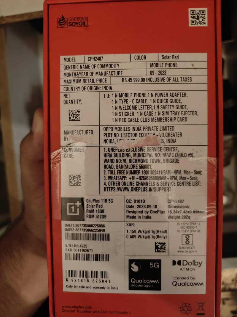 One Plus 11 6