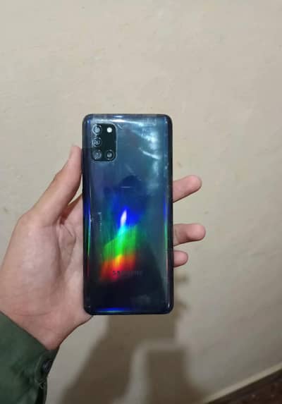 Samsung Galaxy A31 — Box & Charger (exchange possible)