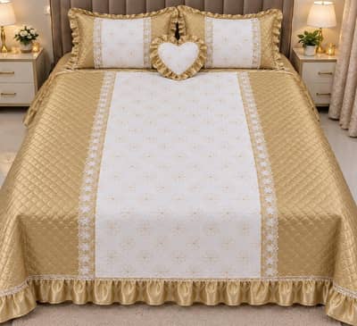 Preloved Fancy Bedsheet Set.