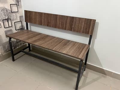 Office bench Table rack and chair for sale
