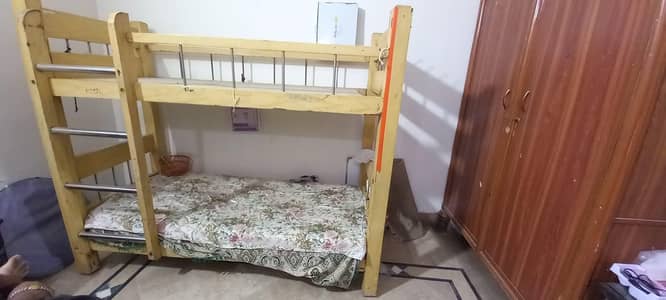 wooden bed for kids 0324-5397079
