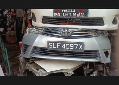 corolla 15 ,16 lights All parts available delivery all pk