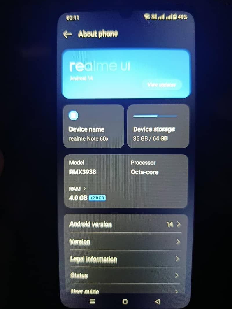 Realme Note 60x 5