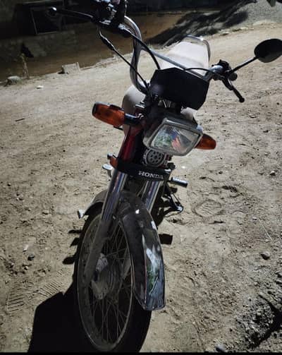 honda cd 70 new 2026 model just registered 20 days ago