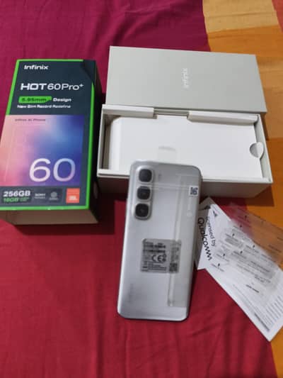 Infinix hot 60 Plus like new phone