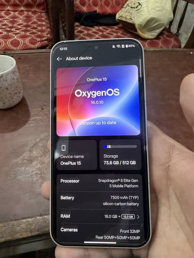 OnePlus 15 non pta 10.10 condition hai