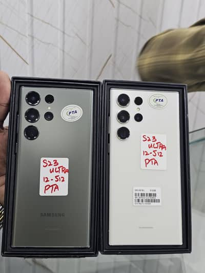 Samsung S23 Ultra 12/512GB official PTA