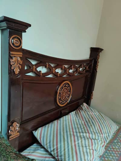 2 Single Beds | Pure Taali Wooden |Solid Built Quality| Rwp/isb. . .