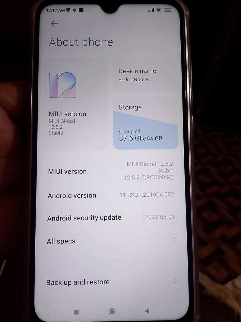 REDMI NOTE 8 4+64 3