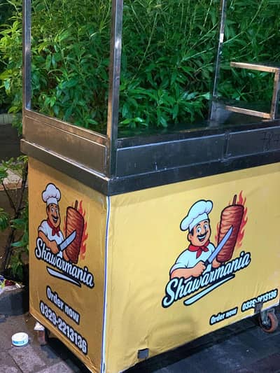 shawarma , bun kabab, limka, use counter for sale