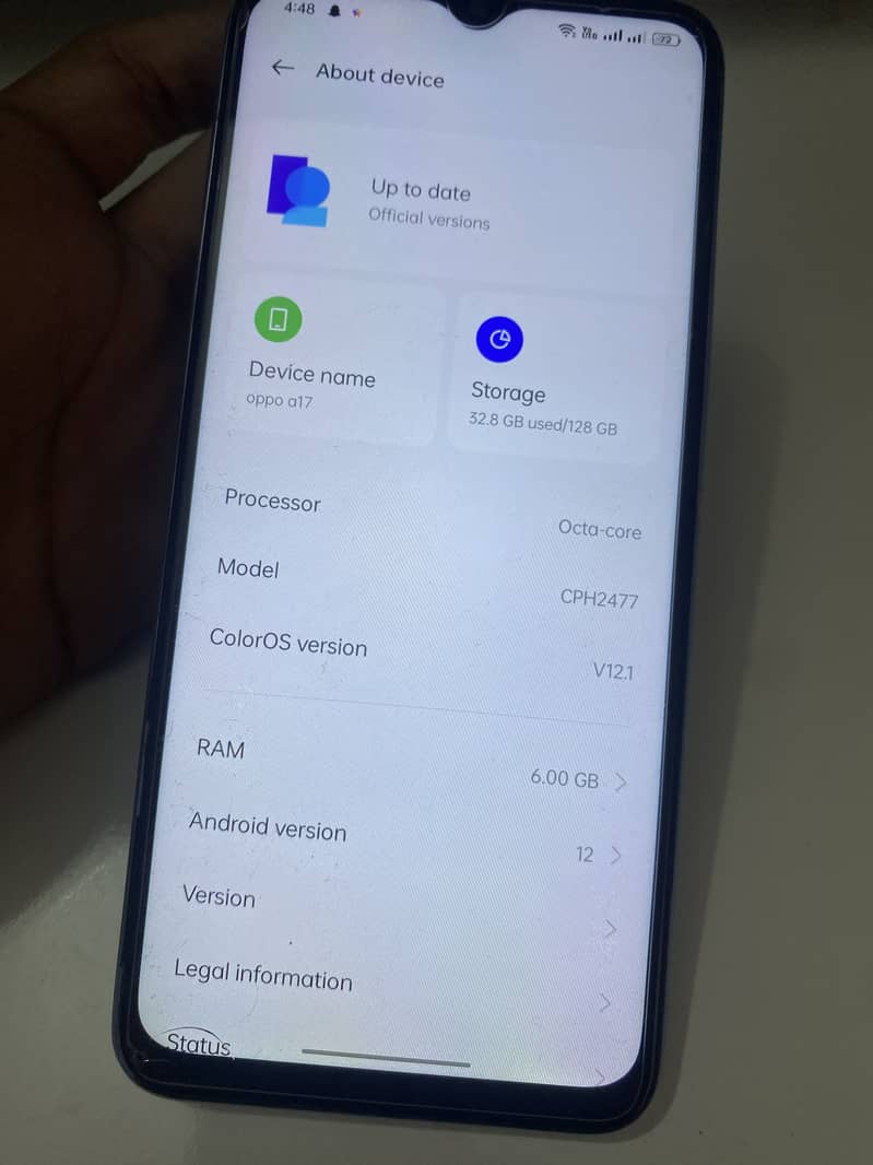 OPPO A17 5