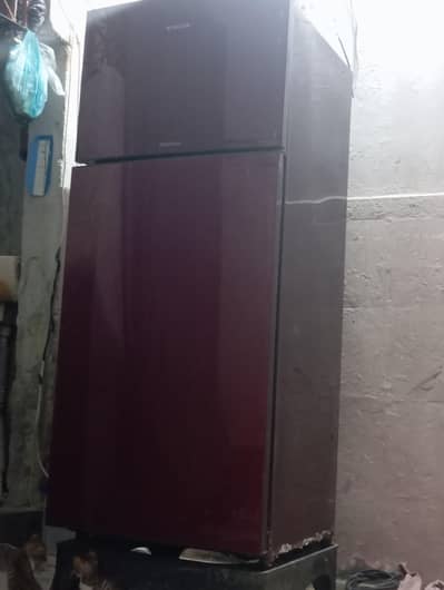 SINGER KA IMPORTED FRIDGE HE GLASS FRIDGE ALL OK
