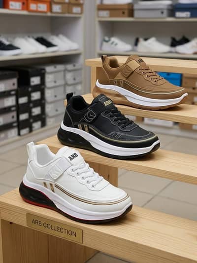 Premium Quality ARB Stylish Sneakers for Men - Brand New