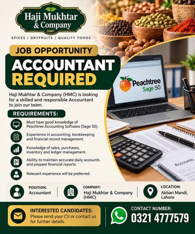 Accountant Required