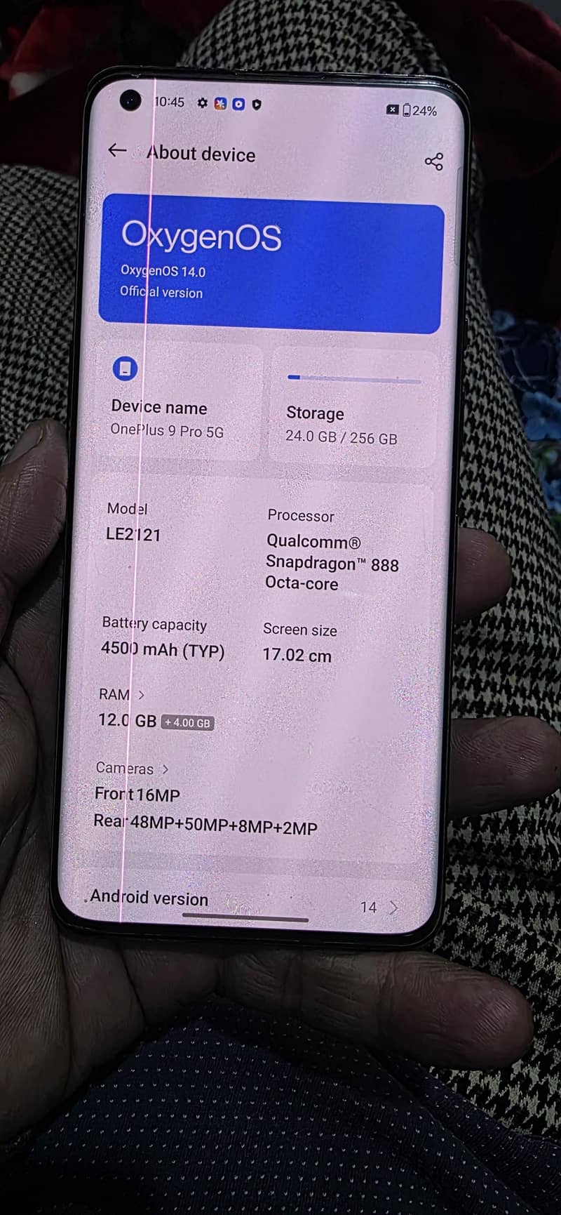 One Plus 9 Pro 6