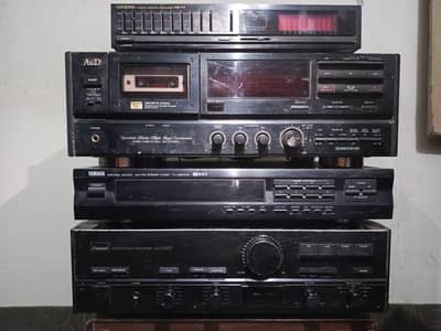 Sansui Intigrated Amplifier AU507, Yamaha Tuner Tx-492 RDS