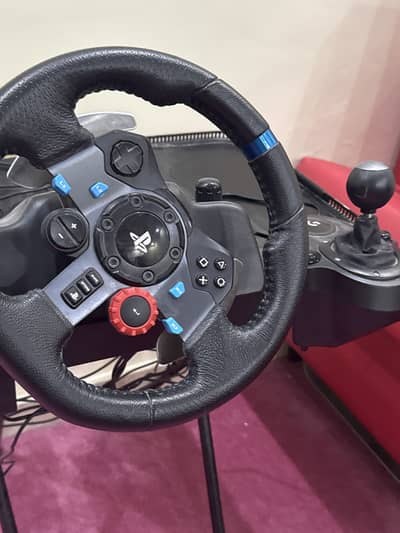 Logitech G29 Racing Wheel with Pedals, Shifter & BOX