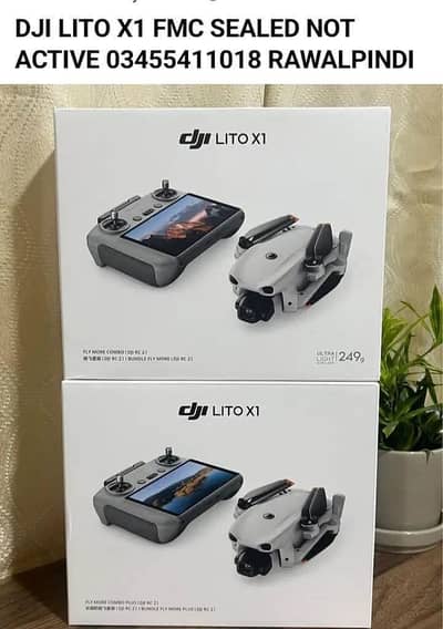 DJI LITO X1 FMC RC 2 SEALED PACKED NOT ACTIVE