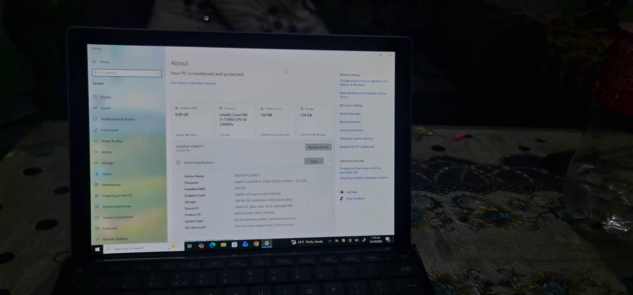 Microsoft surface pro 5 8/256 2